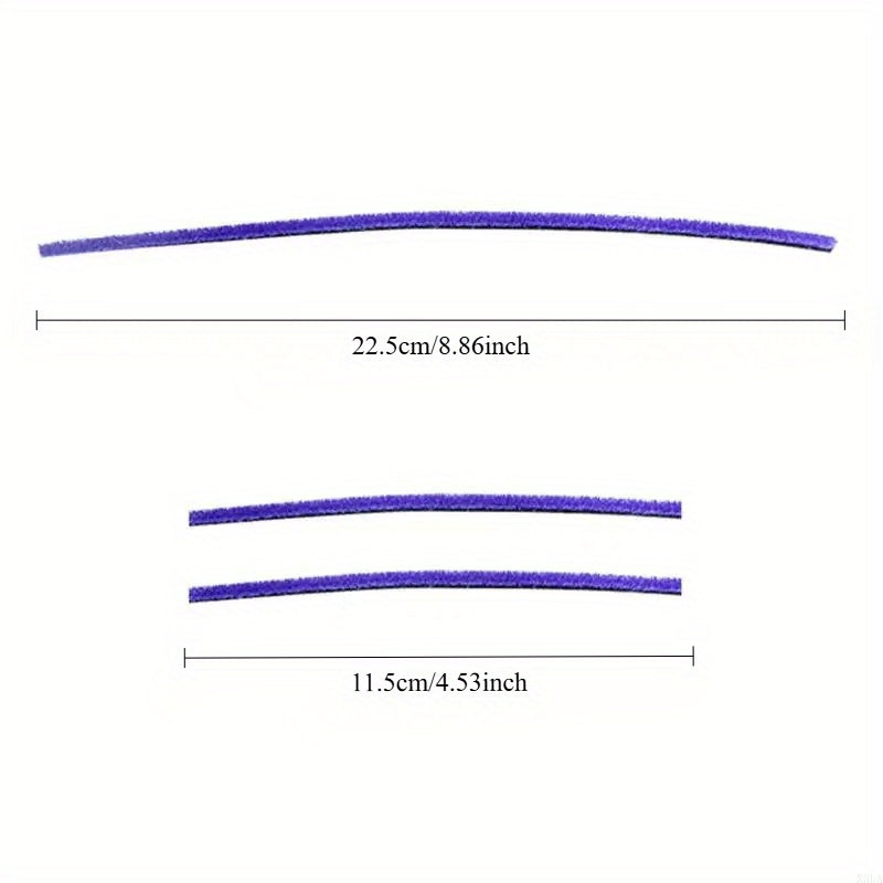 Set of 3 Soft Bristle Vacuum Cleaner Brush Attachments for Dyson V6 V7 V8 V10 V11