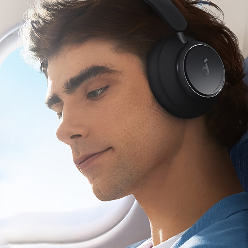 Wireless Noise Cancelling Headphones with Microphone for Sports Office and Study