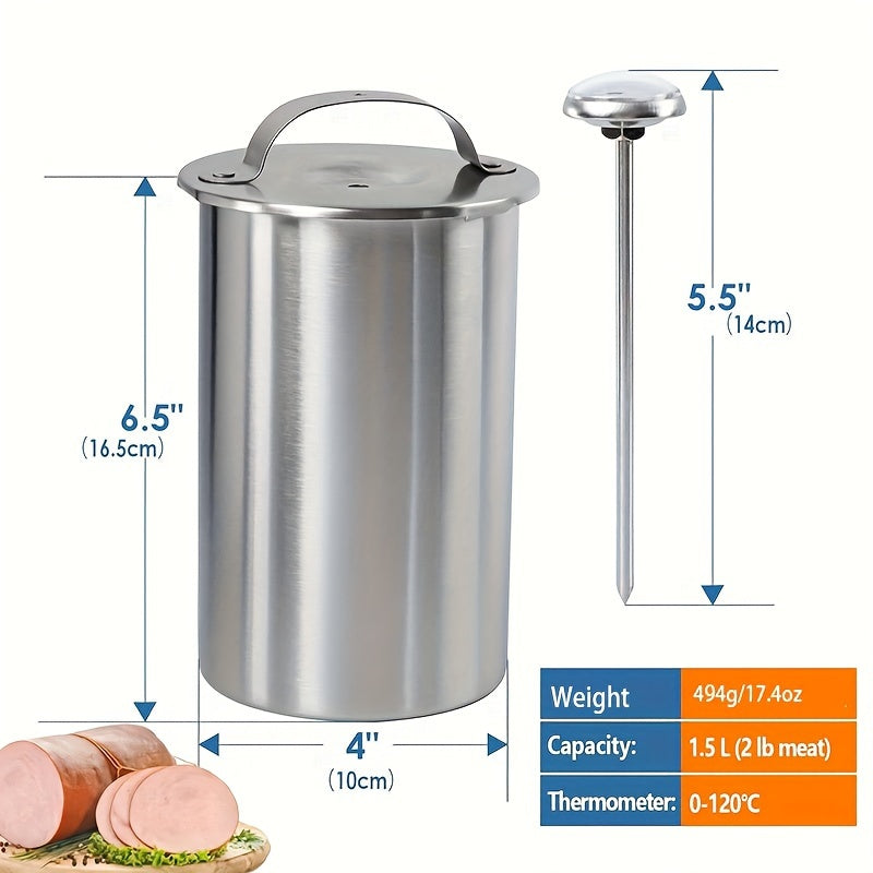 Stainless Steel Meat Press Machine for Patties Sandwiches Seafood Poultry