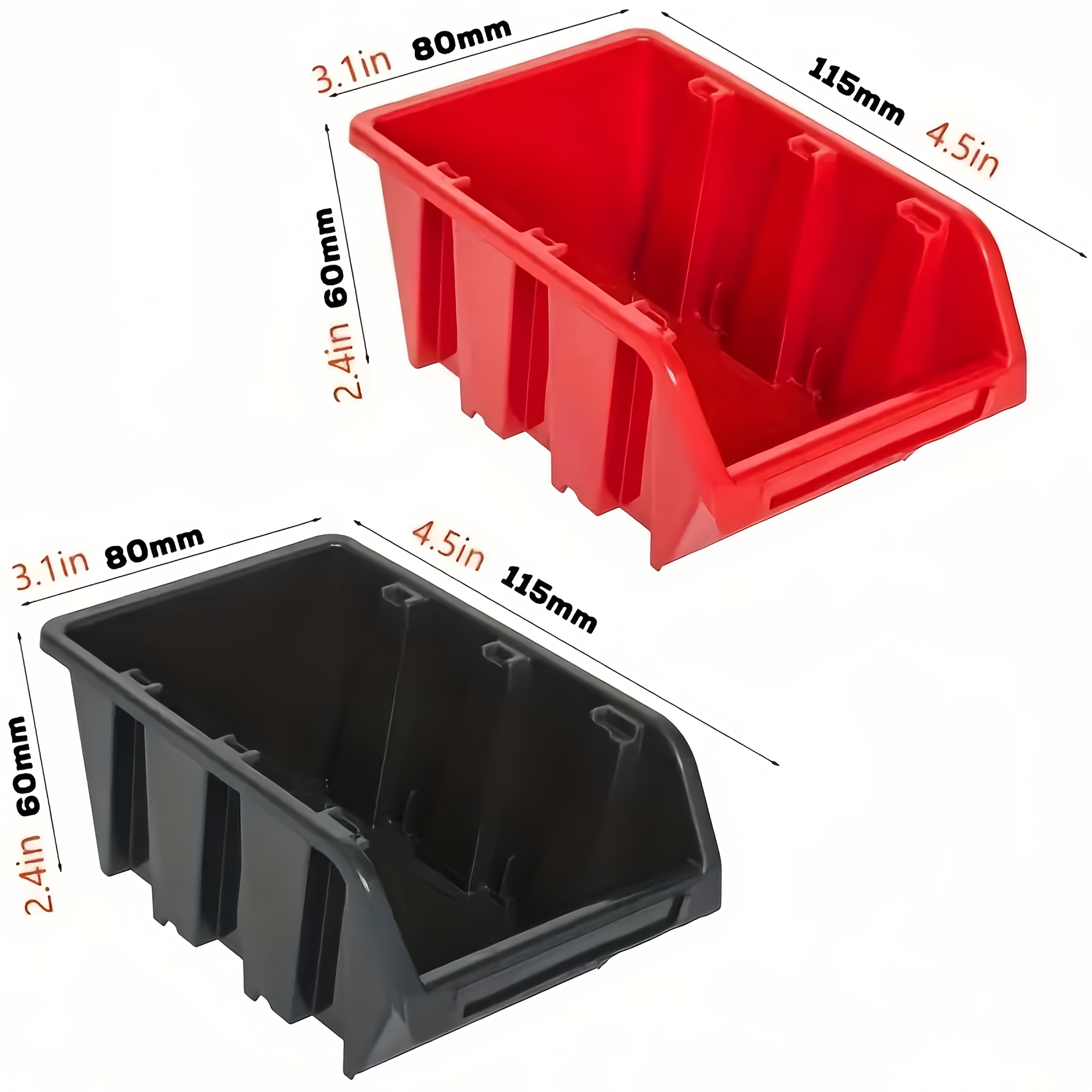 49-элементный настенный органайзер для хранения инструментов с винтами и фурнитурой