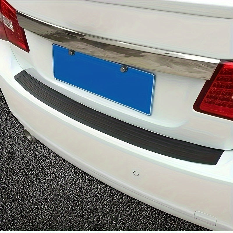 Car Rear Bumper Guard Rubber Anti-Scratch Collision Protection Strip