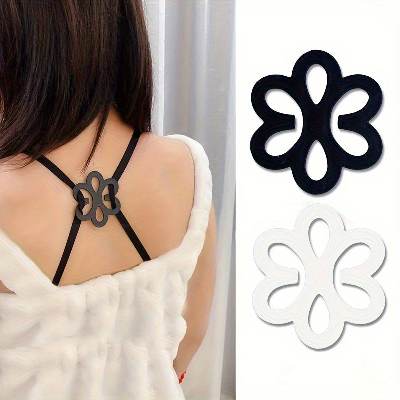 Women Snap Buckles for Invisible Bra Shoulder Straps Clothing Accessories 2PCS