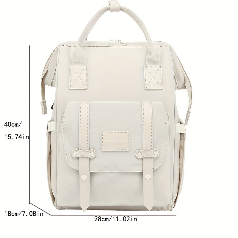 Mommy Backpack Diaper Bag with Spacious Storage and Stylish Design for Mothers