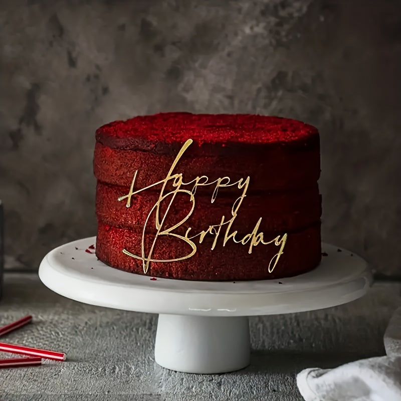 10 Happy Birthday Cake Inserts for Party Decor and Gifts