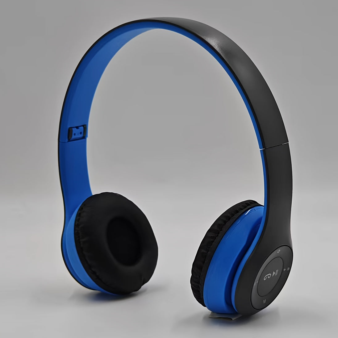 Over-Ear Wireless Headphones Black with Colorful Accents Padded Ear Cups Gaming Console Compatible