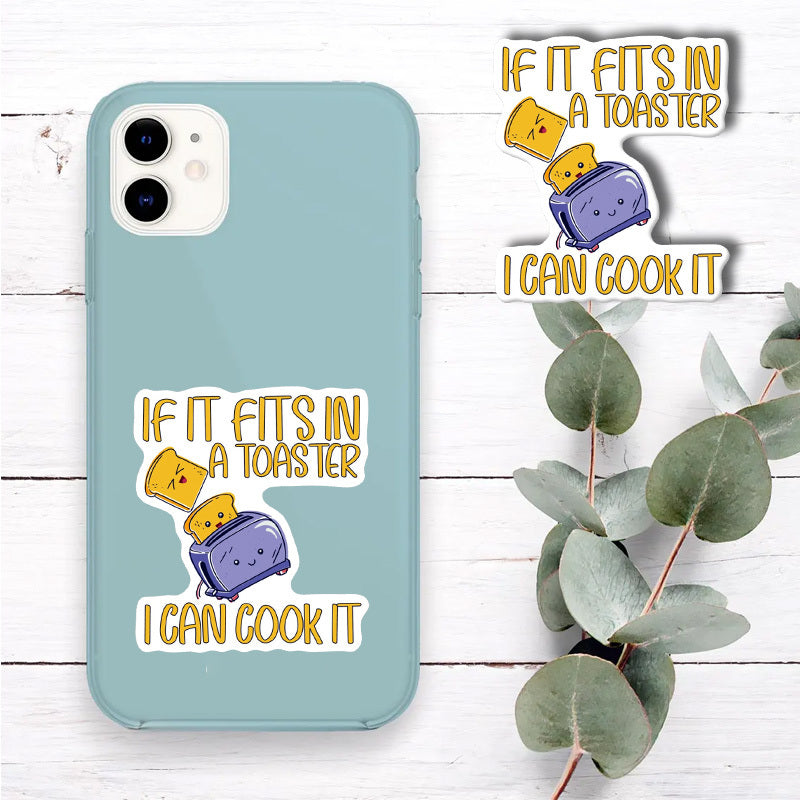 Я могу готовить на поверхностях, таких как тостер, клейкая виниловая пленка, ноутбук, термос, водонепроницаемые украшения