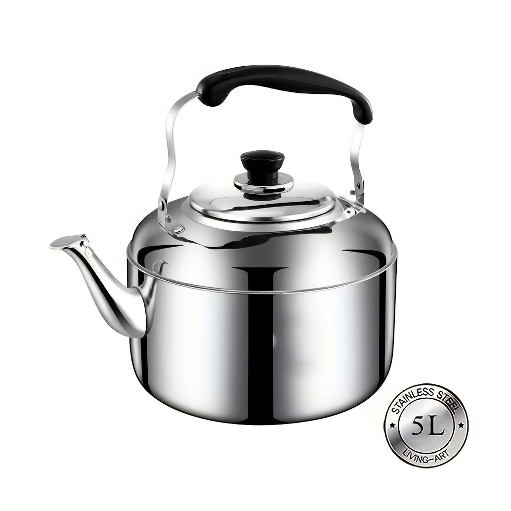 Stainless Steel Whistling Kettle 3 5 7 Liter Stovetop Hot Water Boiler