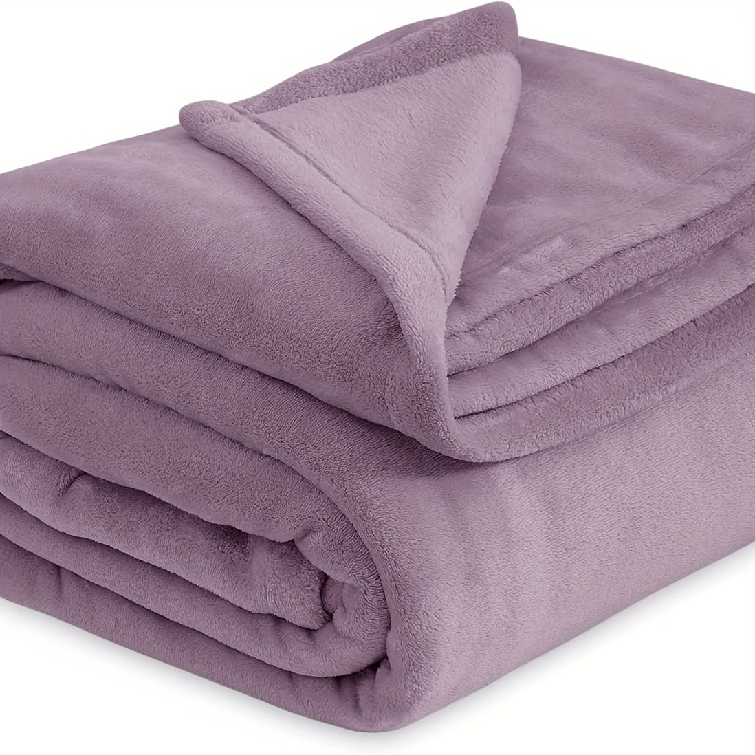 Manta de cama de franela negra para todas las estaciones, de felpa, suave y de microfibra