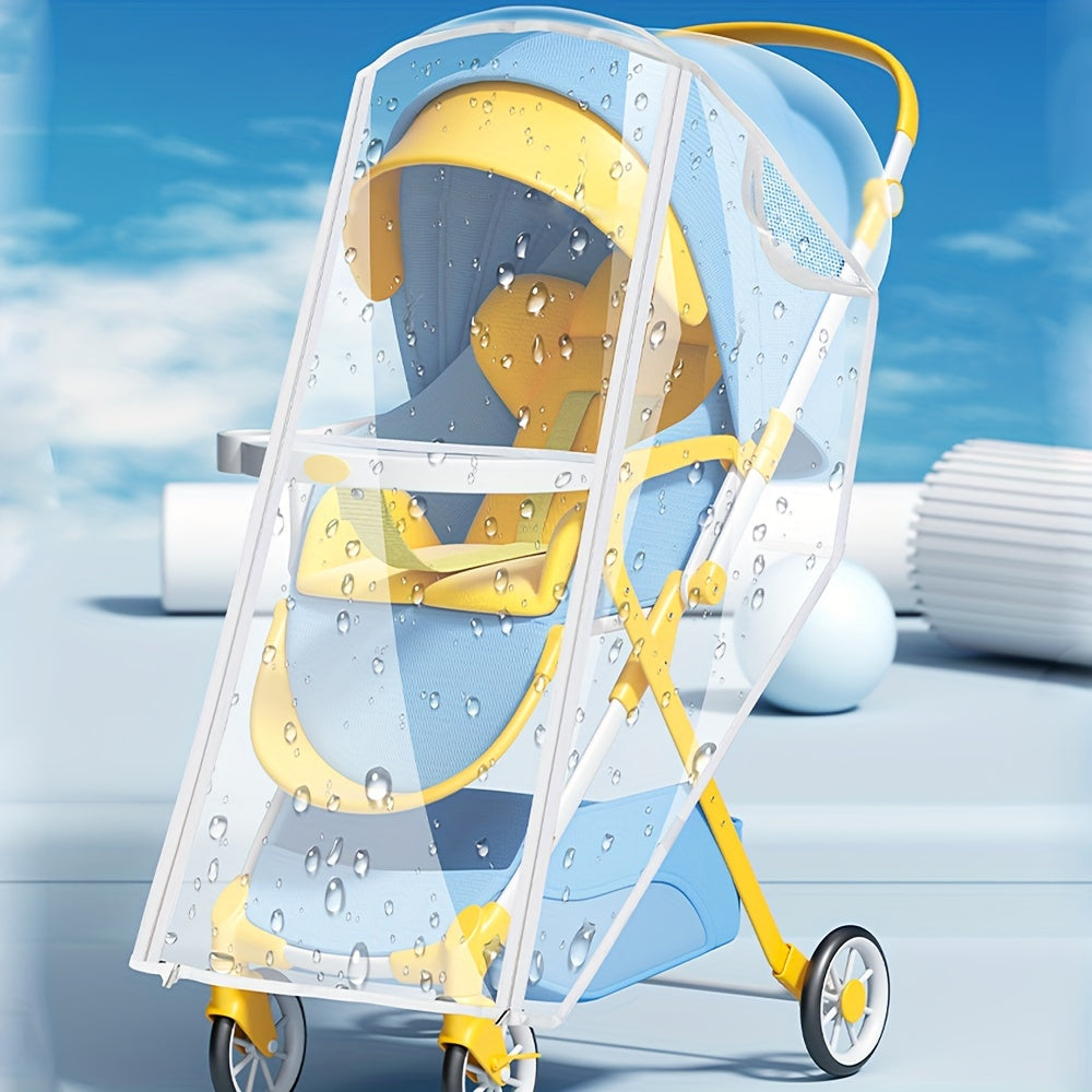 Aravachalar uchun yomg'ir qopqog'i, aravachalar uchun shamol to'sig'i, barcha ob-havo sharoitlari uchun universal qoplama, Rojdestvo, Halloween, Thanksgiving, Yangi yil va Sevgi kuni uchun mukammal sovg'alar.