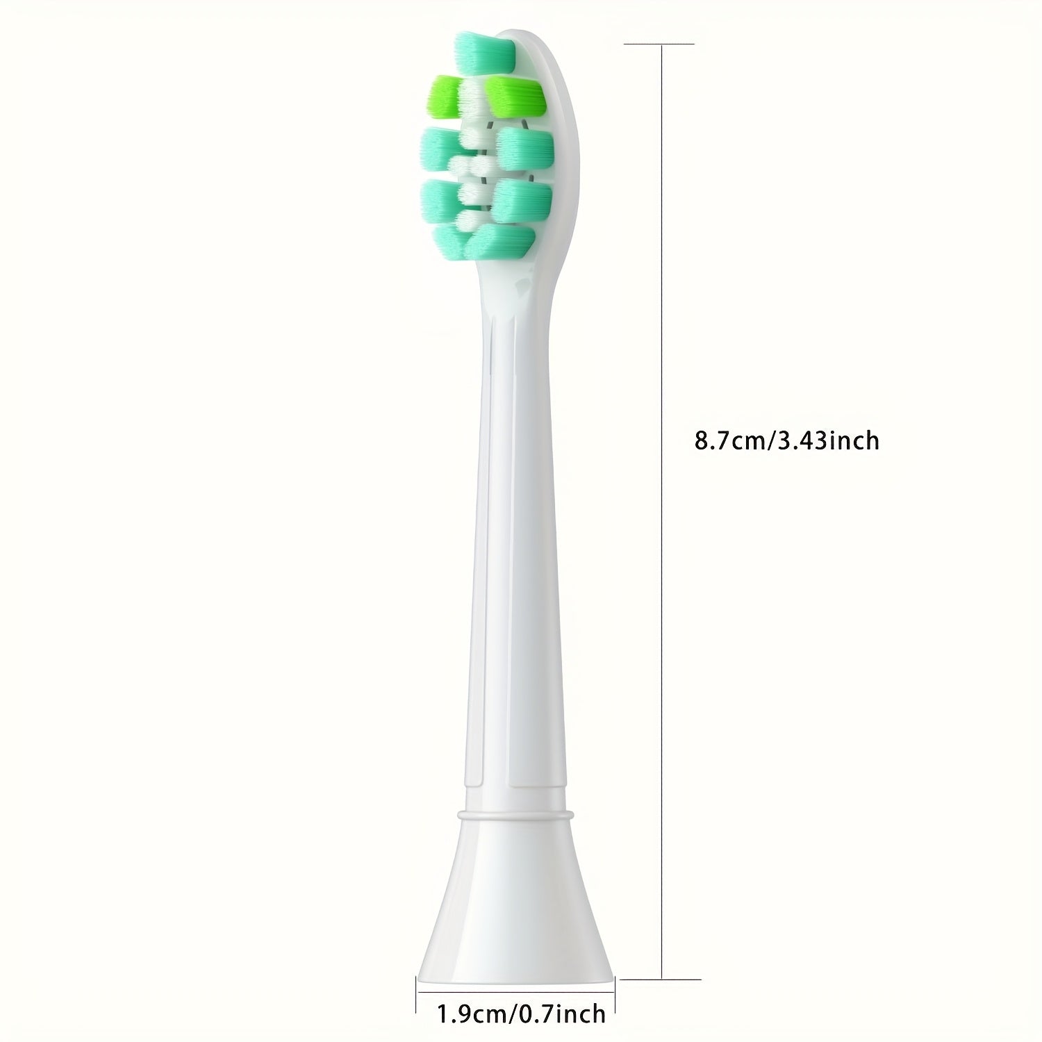 8/12/16 Pcs Replacement Toothbrush Heads for Electric Oral Care Deep Cleaning