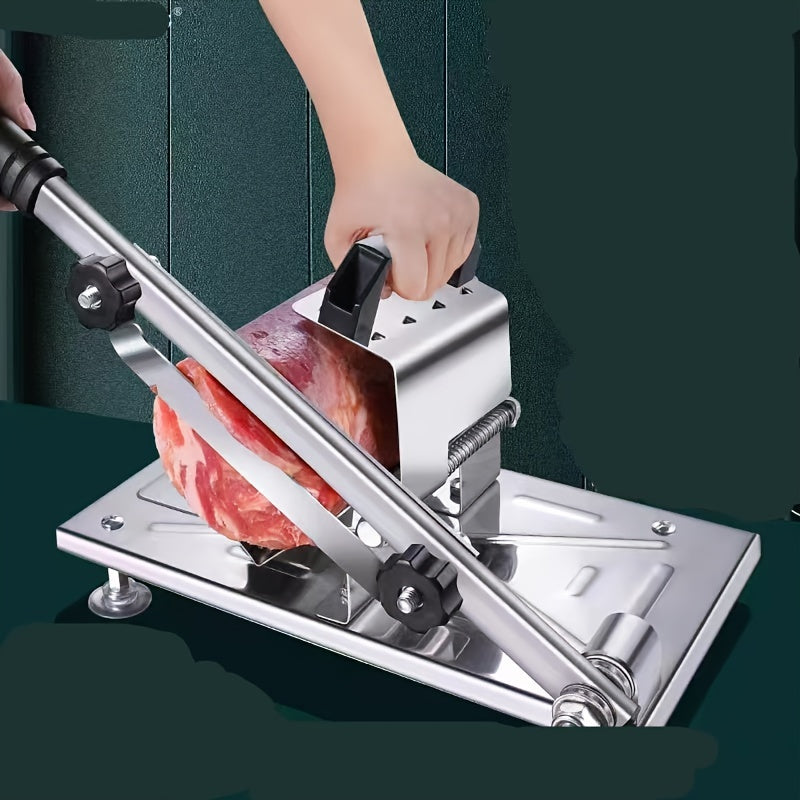 Stainless Steel Manual Meat Slicer for Beef Mutton Venison Ginseng