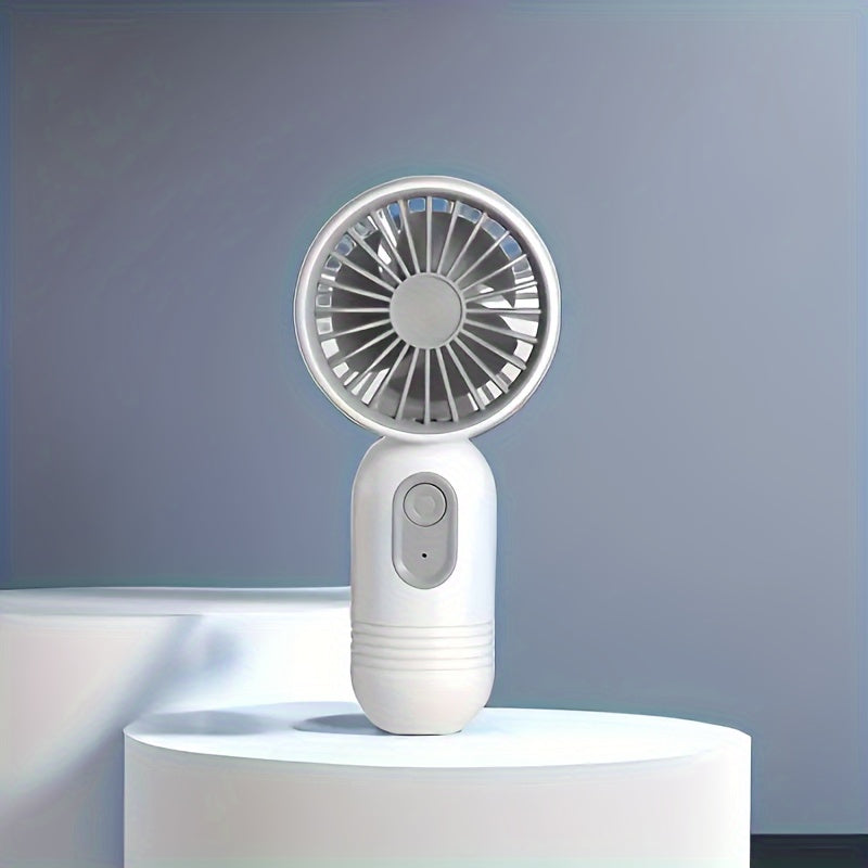 Portable Mini Handheld Fan USB Rechargeable Quiet Desk Personal Fan 3 Speeds