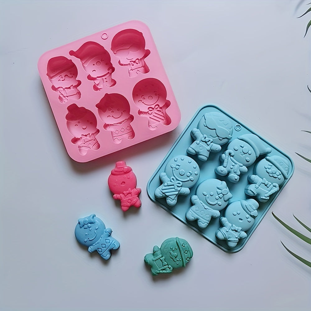 Silicone Mold for DIY Treats and Decorations for Cake Baking Chocolate Candy Gummy Soap Clay