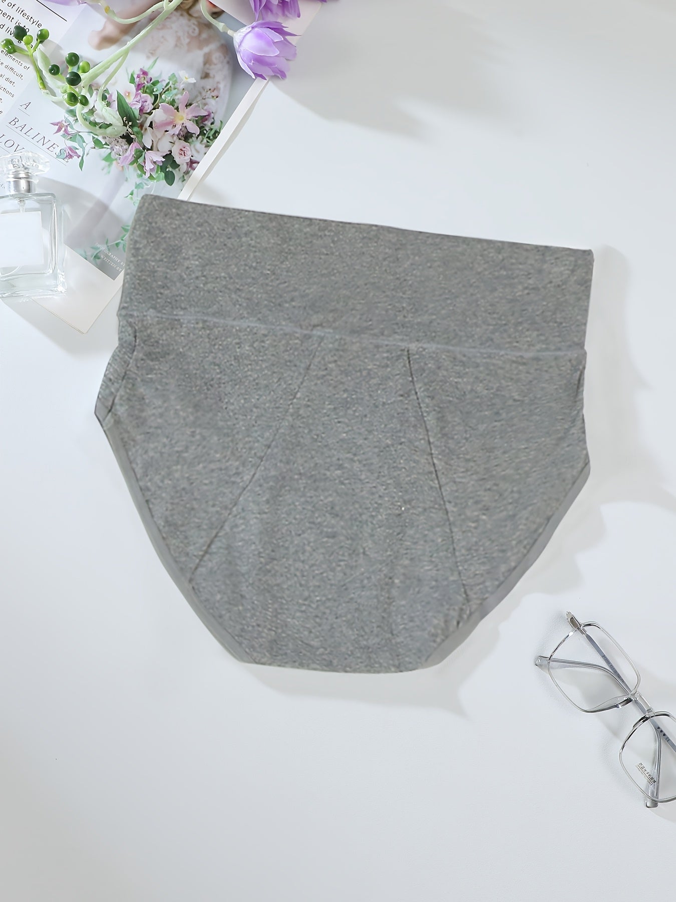 Women's High-Waist Leak-Proof Underwear 6-Pack Breathable Soft Fabric