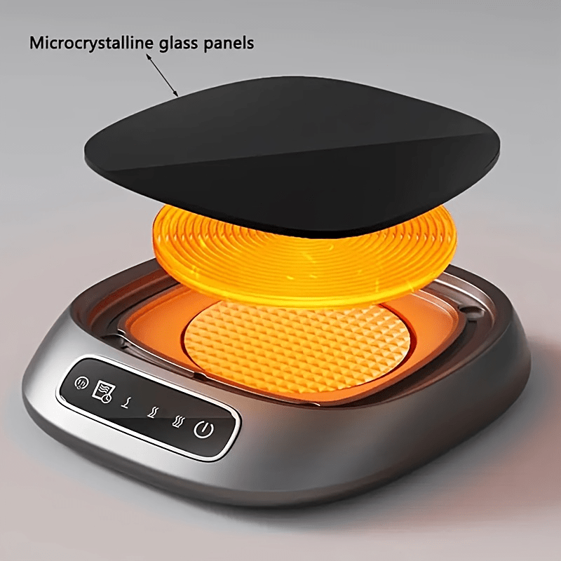 USB Coffee Warmer with 3 Temperature Settings Auto Shut-Off Portable for Home Office