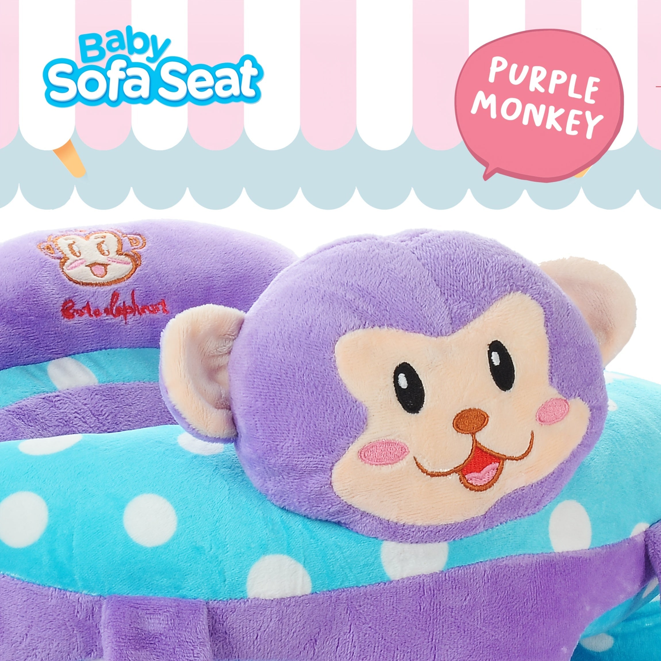 Детский полуватный диванчик, детское сиденье для пола, поддержка для сидения детей, портативная мягкая подушка для детей, чтобы сидеть и учиться.