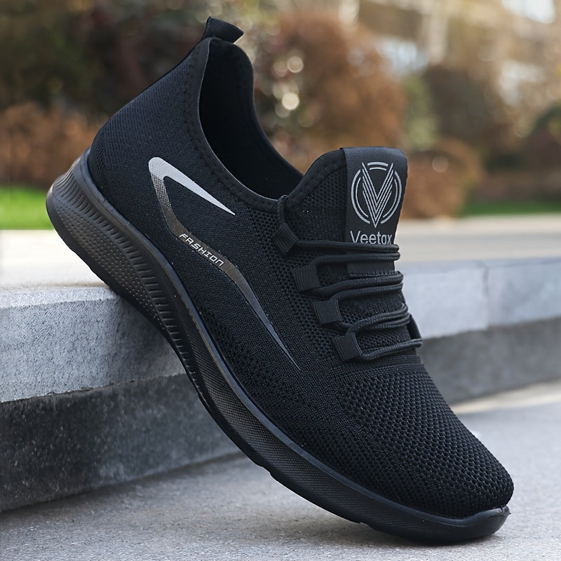 Men's Breathable Slip-On Sneakers for Outdoor Training Running Casual All-Season