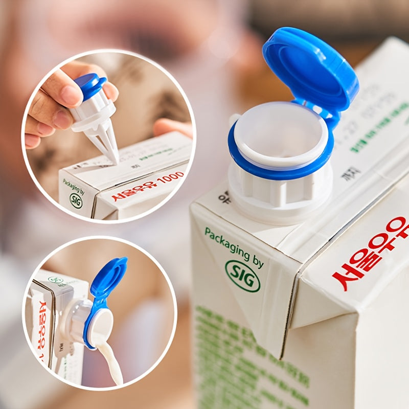 Guía de vertido de leche de plástico ABS con conjunto de tapa para contacto con alimentos y boquilla de bebida