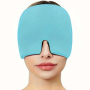 Unisex Facial Cooling Gel Headband Cold Compress Eye Mask Adjustable Headgear
