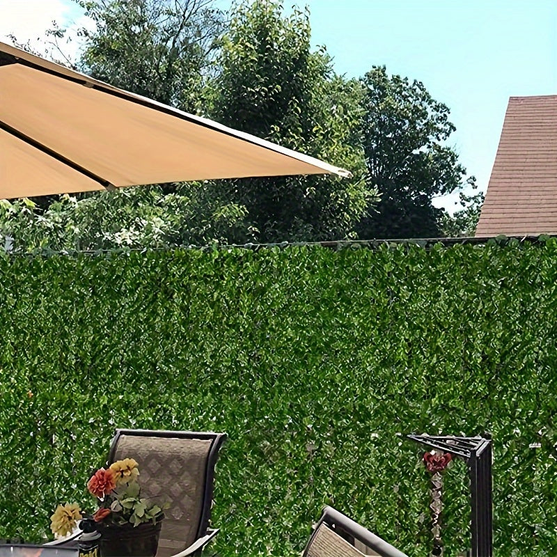 Artificial Ivy Wall Screen Privacy Fence for Garden Patio Home Decor All-Season Plastic