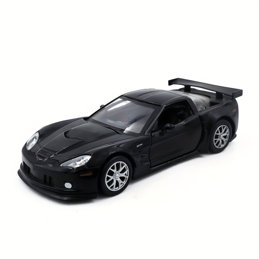 Kids 1:36 Scale Vintage Zinc Alloy Car Model Open Doors Pull-Back Action