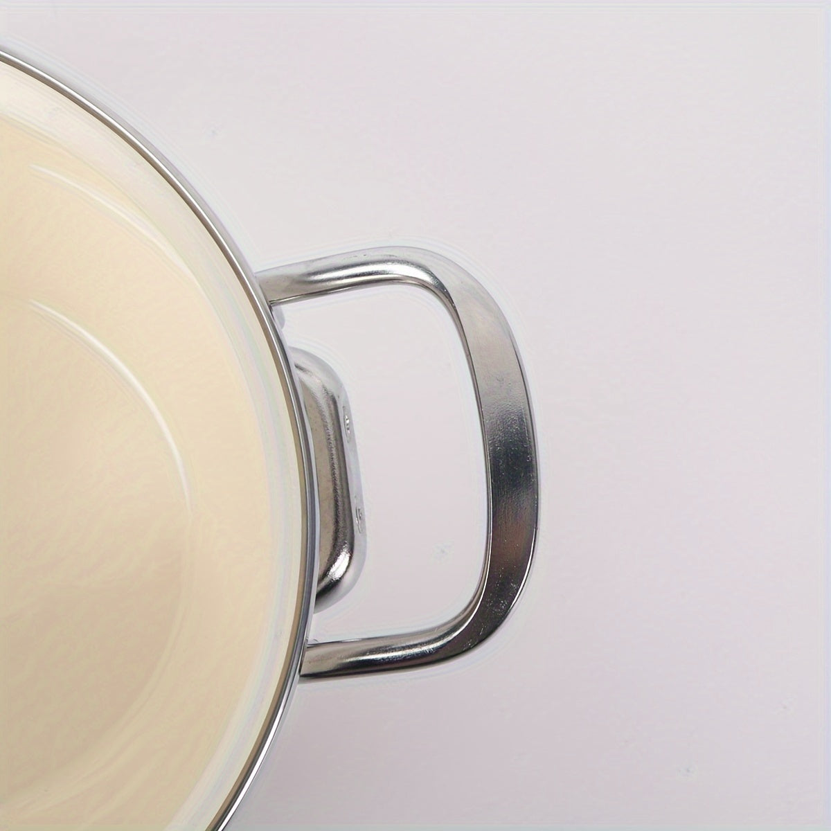 Large Capacity Enamel Stockpot Non-Stick Soup Stew Braising Pot for Home and Restaurant