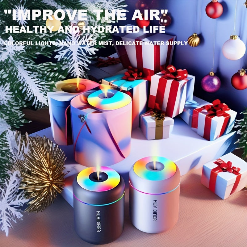 YAIAWISU Portativ LED Namlantiruvchi va Difuzor: Kichik, Jim, USB Quvvatlangan Uy va Avtomobil uchun, Batareyalar Kerak emas