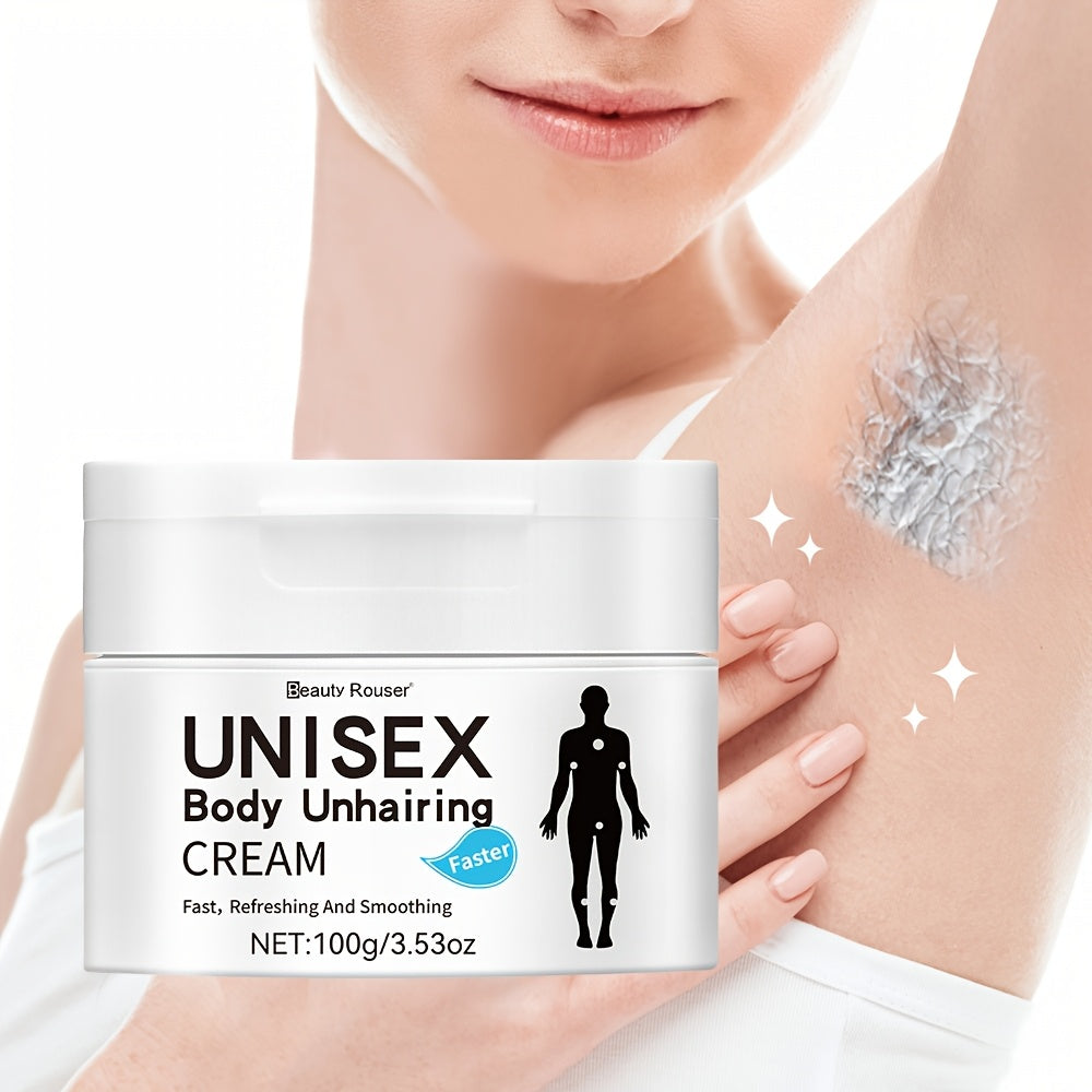 Body Hair Removal Cream 3.53oz Hypoallergenic Fast and Gentle for All Skin Types