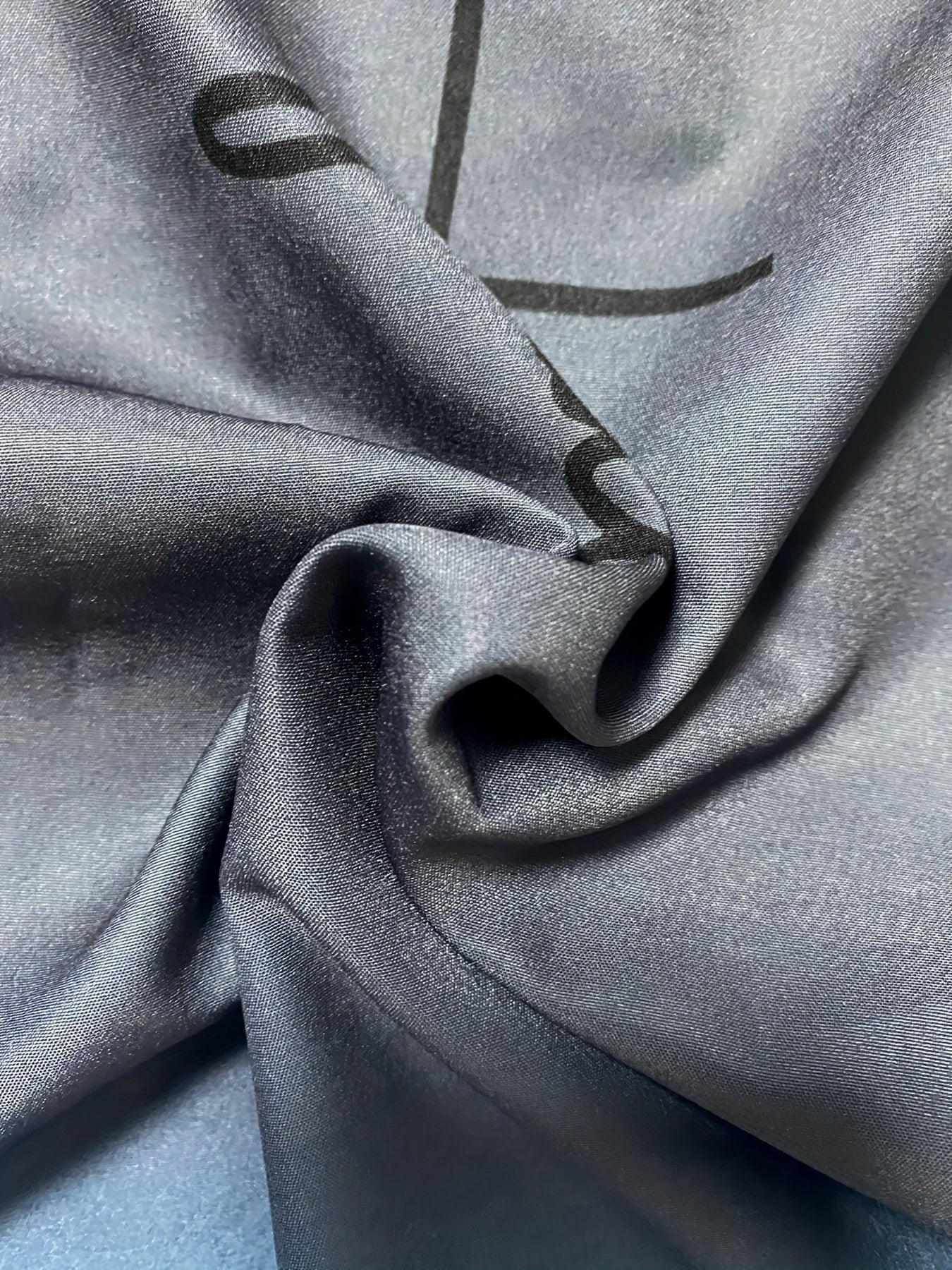 Men's Plus-Size Ombre Casual Shirt with 3D Alphabet Print and Lapel Collar