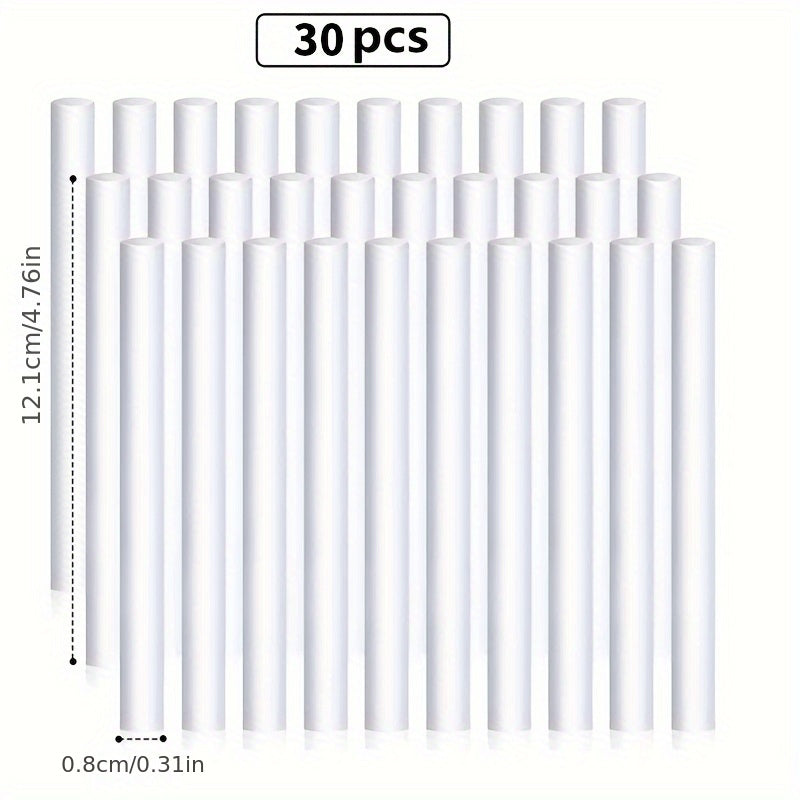 Universal namlantiruvchi filtri paxtali gubka tayoqchasi, suvni yutish va aromaterapiya diffuzori uchun