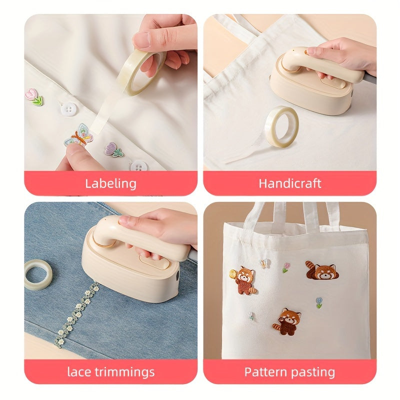 5м Белая водонепроницаемая двусторонняя лента для подгиба ткани без шитья, без утюга