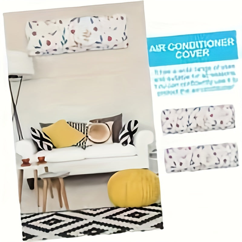 Yevropa uslubidagi PEVA havo konditsioneri qopqog'i devorga o'rnatiladigan bloklar uchun, ichki qurilmalar uchun changga qarshi himoya.