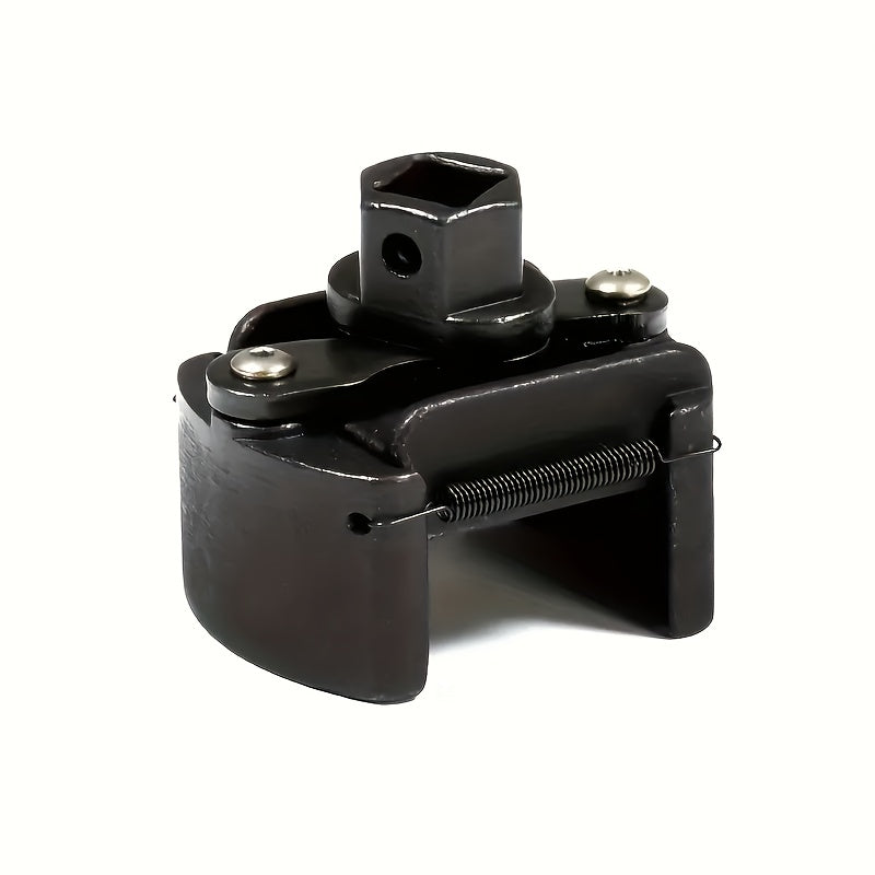 Heavy-Duty Steel Oil Filter Wrench Adjustable 60-80mm 1/2 Inch Drive