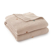 Crochet Ball Blanket for Strollers and Home Use Soft Gift for Halloween and Christmas