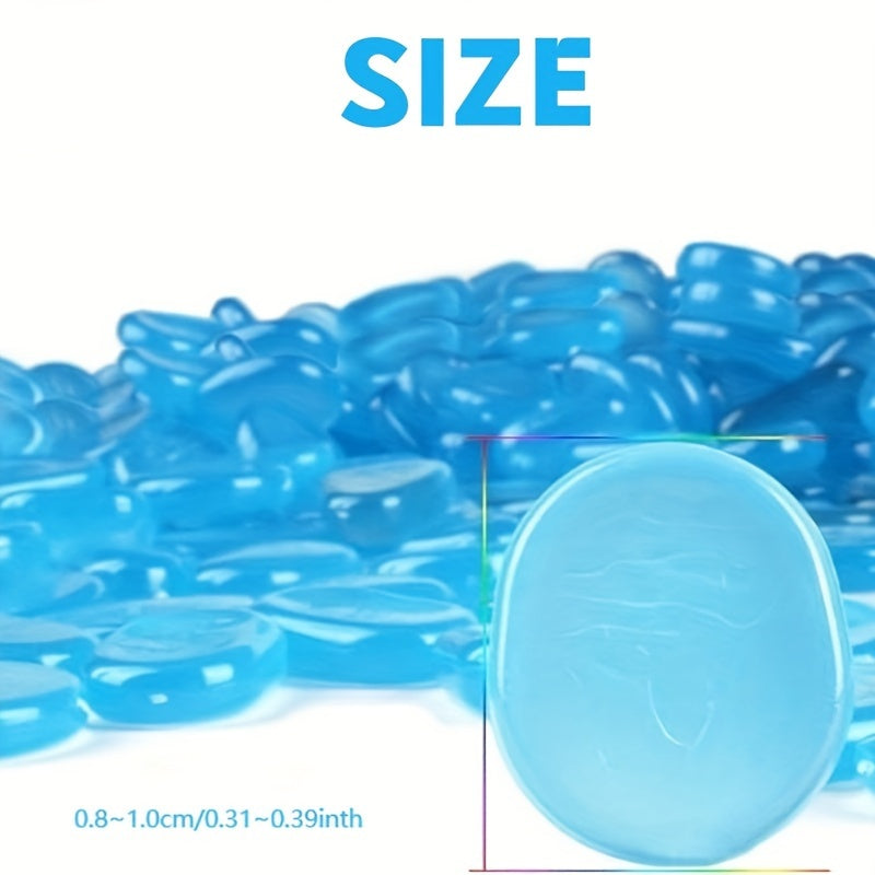 1200 Glowing Landscape Stones for Decoration in Flower Pots Pathways Aquariums and Starry Sky