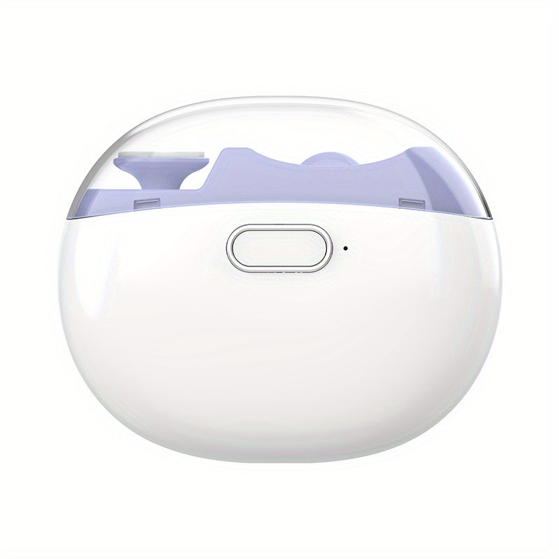 Electric Nail Clipper for Home Use Automatic Foot and Fingernail Trimmer Light Purple