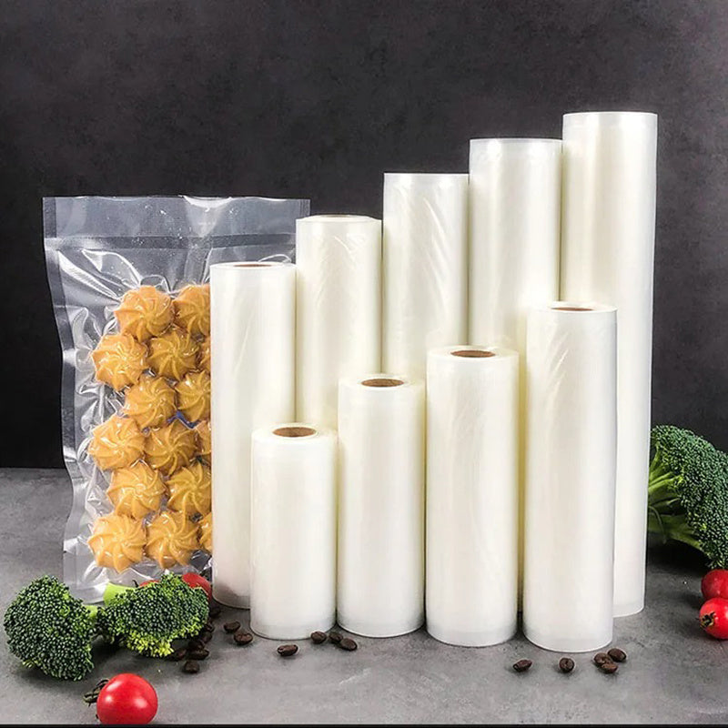 500cm Food Storage Bags Transparent Air-Tight Seal for Sous Vide and Organization