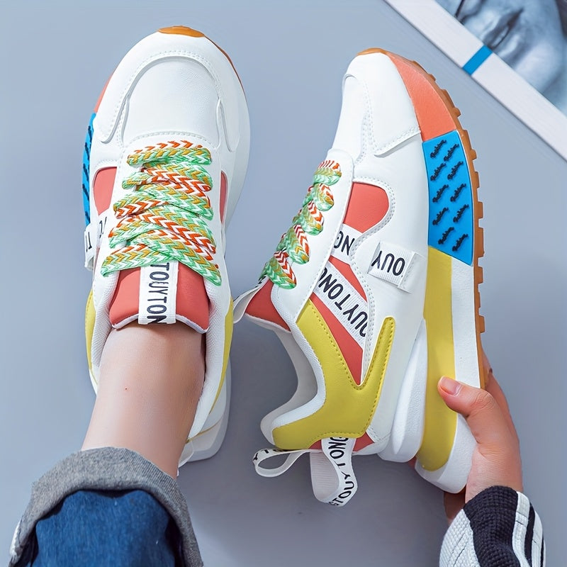 Unisex All-Season Leather Sneakers Low Top Casual Shoes