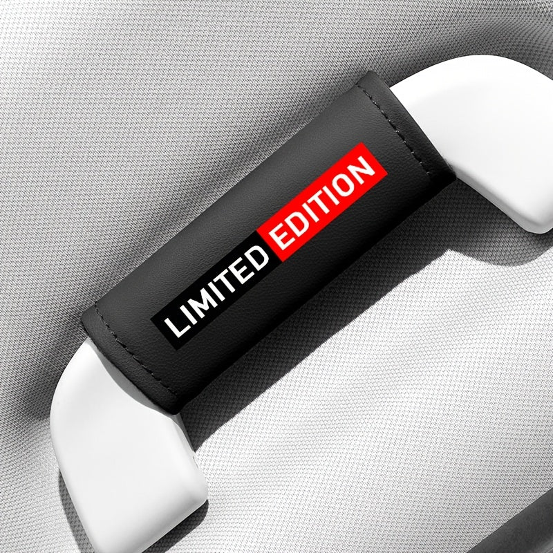 Car Armrest Cover Nappa Leather Handle Grip Protector for Vehicle Interior