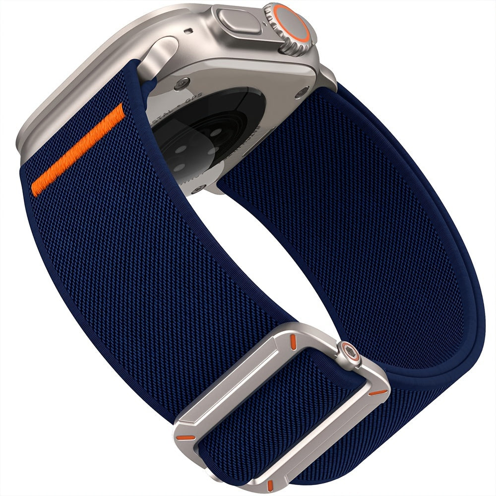 Stretchy Nylon Sport Band for Apple Watch Ultra Series 42mm 49mm Men Women