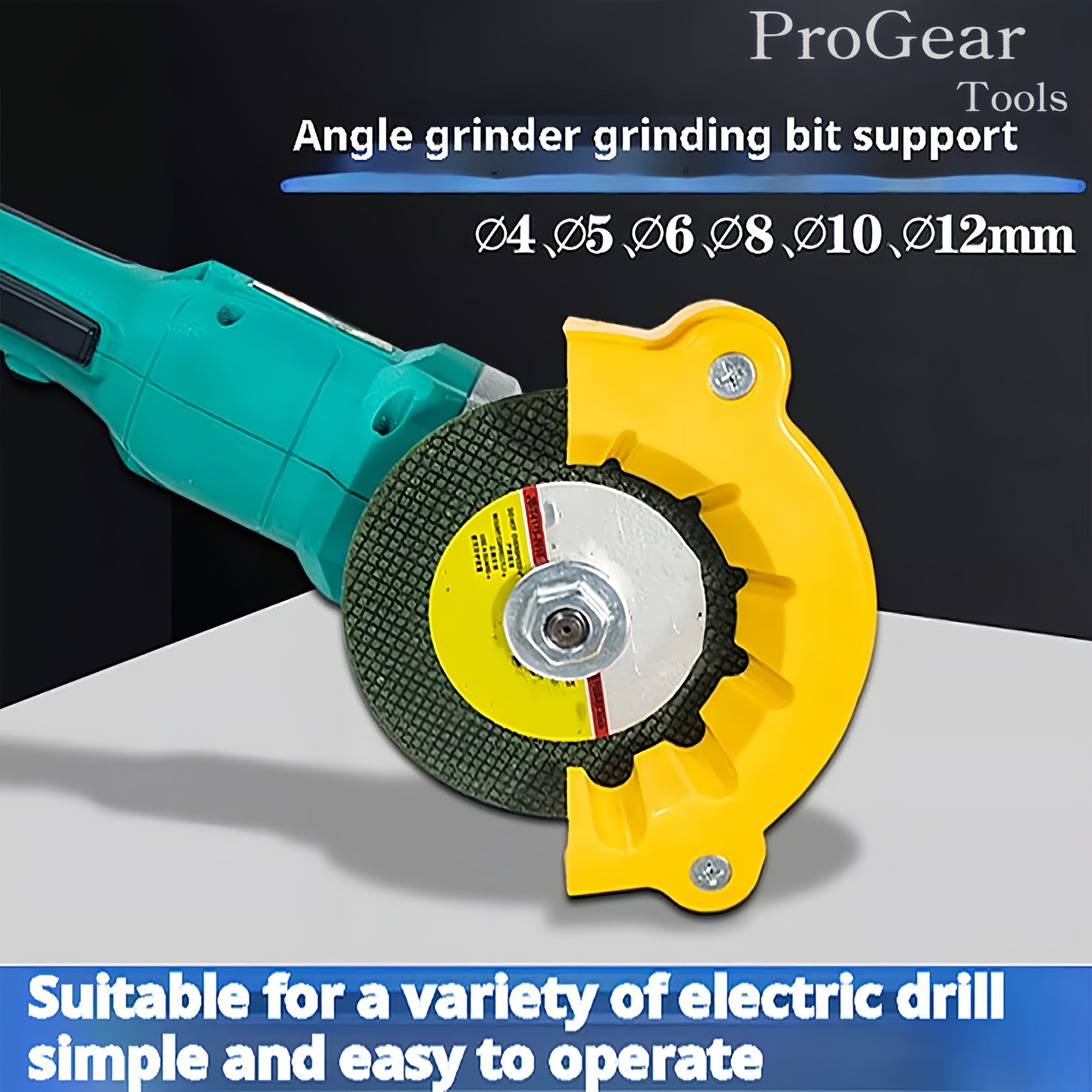 Universal Drill Bit Sharpener for All Drill Bits and Angle Grinder Accessories