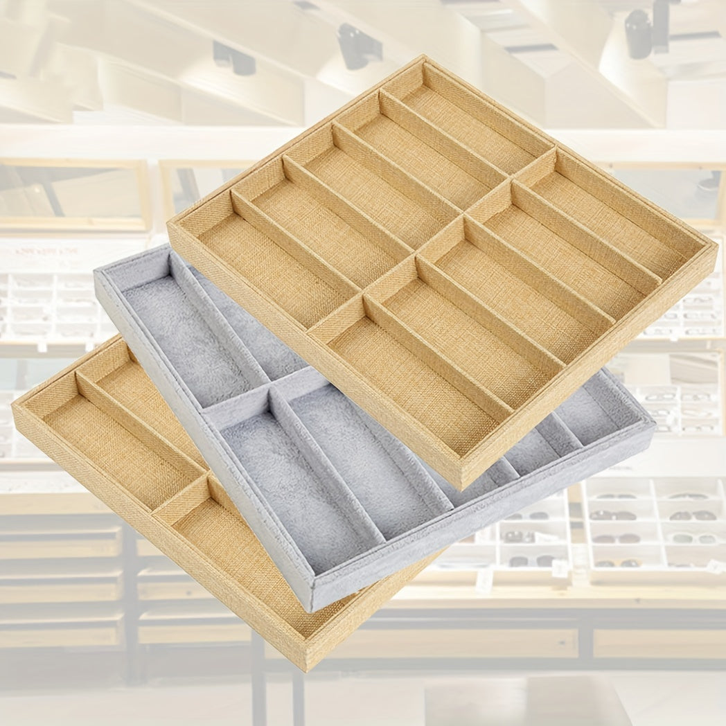 Органайзер для хранения очков с 10 отделениями, выставочный стенд для очков, туалетный столик, спальня, офис