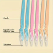 Unisex Eyebrow Razor Kit 3/5/6/12/24pcs Facial Hair Remover Trimmer