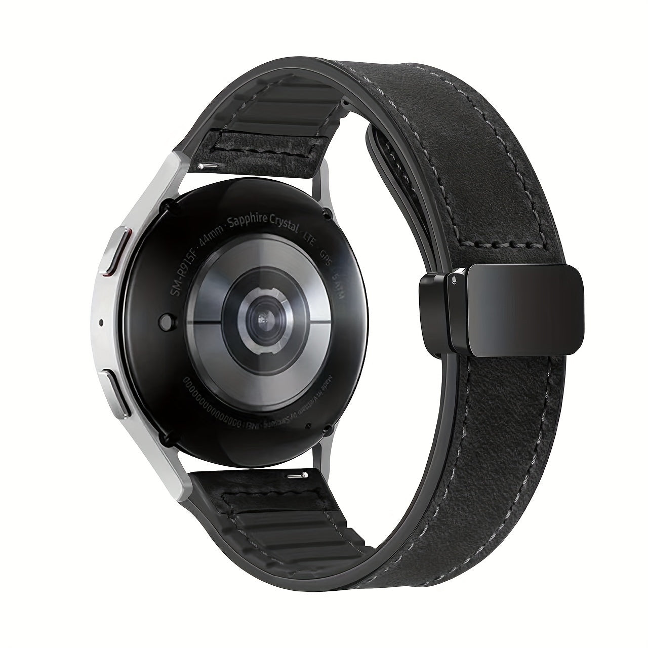 Silicone Adhesive Skin for Samsung Huawei Garmin Smartwatches 20mm 22mm Bands