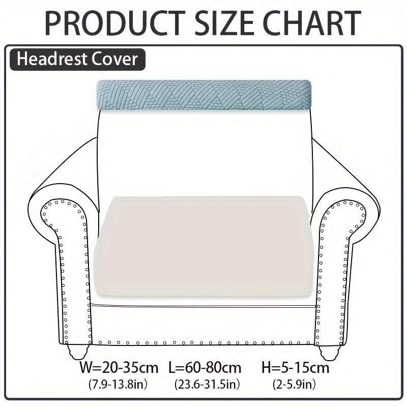 Чехол на диван из полярного флиса с жаккардовым узором и эластичной лентой подходит для секционного кресла, дивана-кровати, 3-местного и 4-местного, включает чехлы на подлокотники