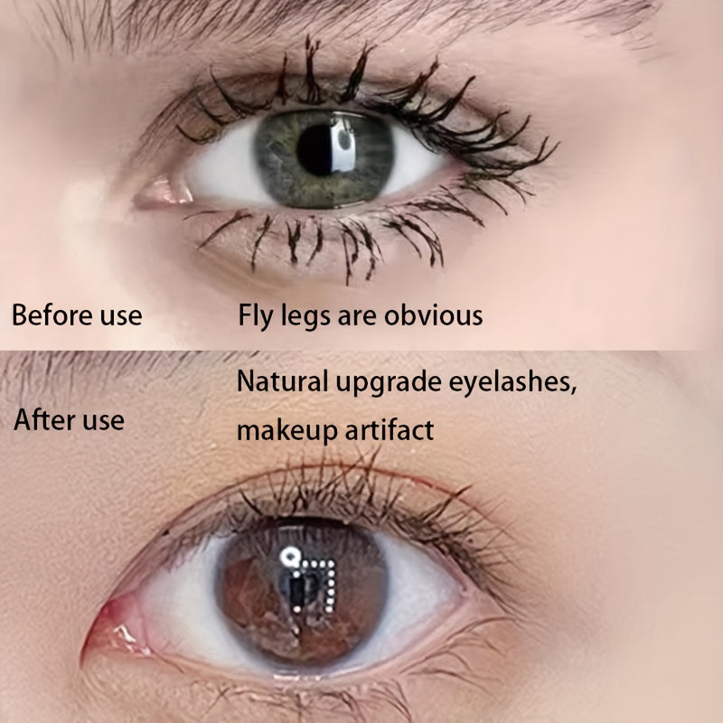 Women's Professional Mascara Fan Brush 1pc No Smearing Clumping