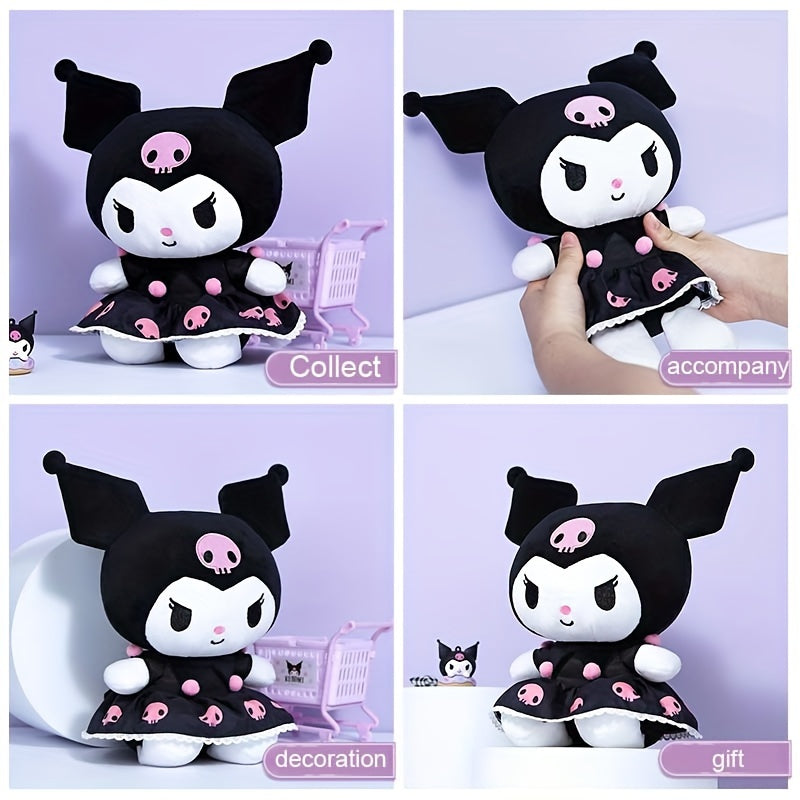 Kuromi Plush Toy for Valentine's Day Holiday Birthday Gift Polyester Mixed Color 8 Inches
