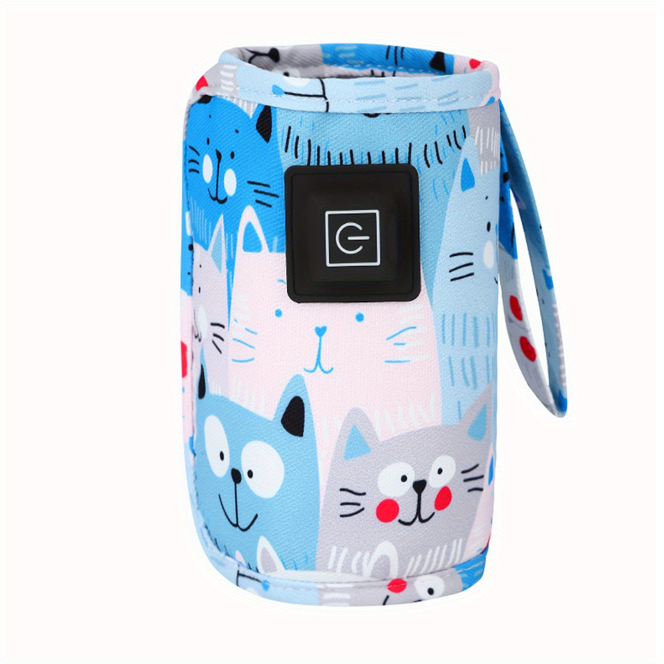 USB Bottle Warmer with Cartoon Design, Portable Insulated Heating Set with Thermostat