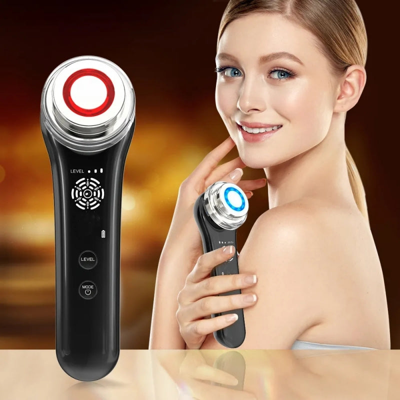 Rechargeable Electric Facial Massager with 5 Modes USB Charging 600mAh Lithium Battery Skin Care Device