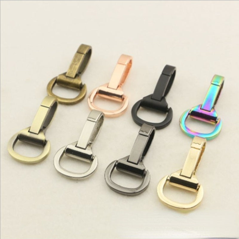 Metal Snap Hook Trigger Lobster Clasp with Spring Gate for Leather Craft and Bag Straps